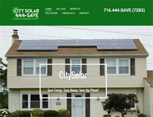 Tablet Screenshot of city-solar.net